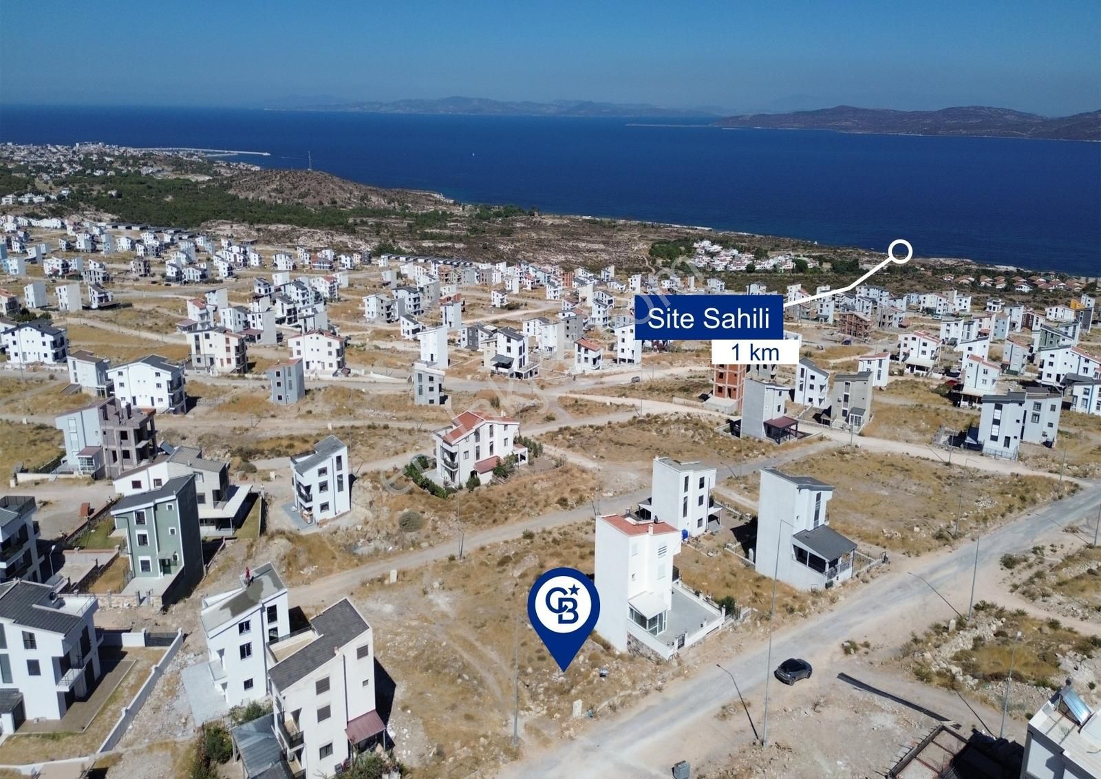 Mordoğan Kamukent'te İnşaata Hazır Projeli Tripleks İmarlı Arsa - Görsel 4