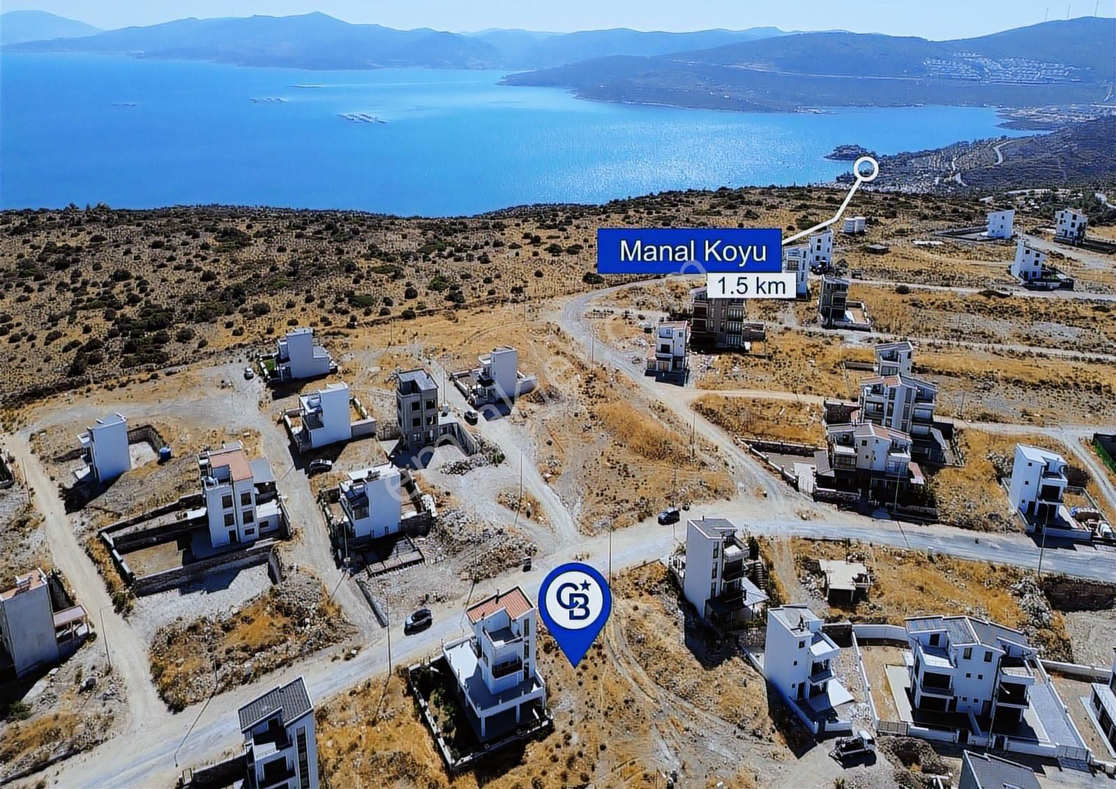 Mordoğan Kamukent'te İnşaata Hazır Projeli Tripleks İmarlı Arsa - Görsel 6