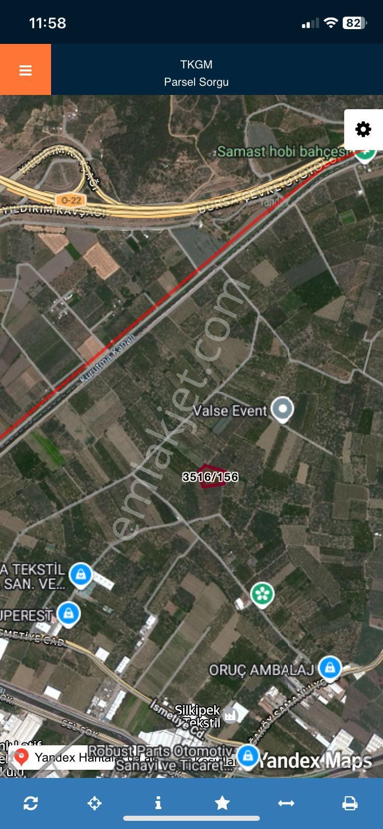 Yıldırım Samanlı`da Arazi - Görsel 16