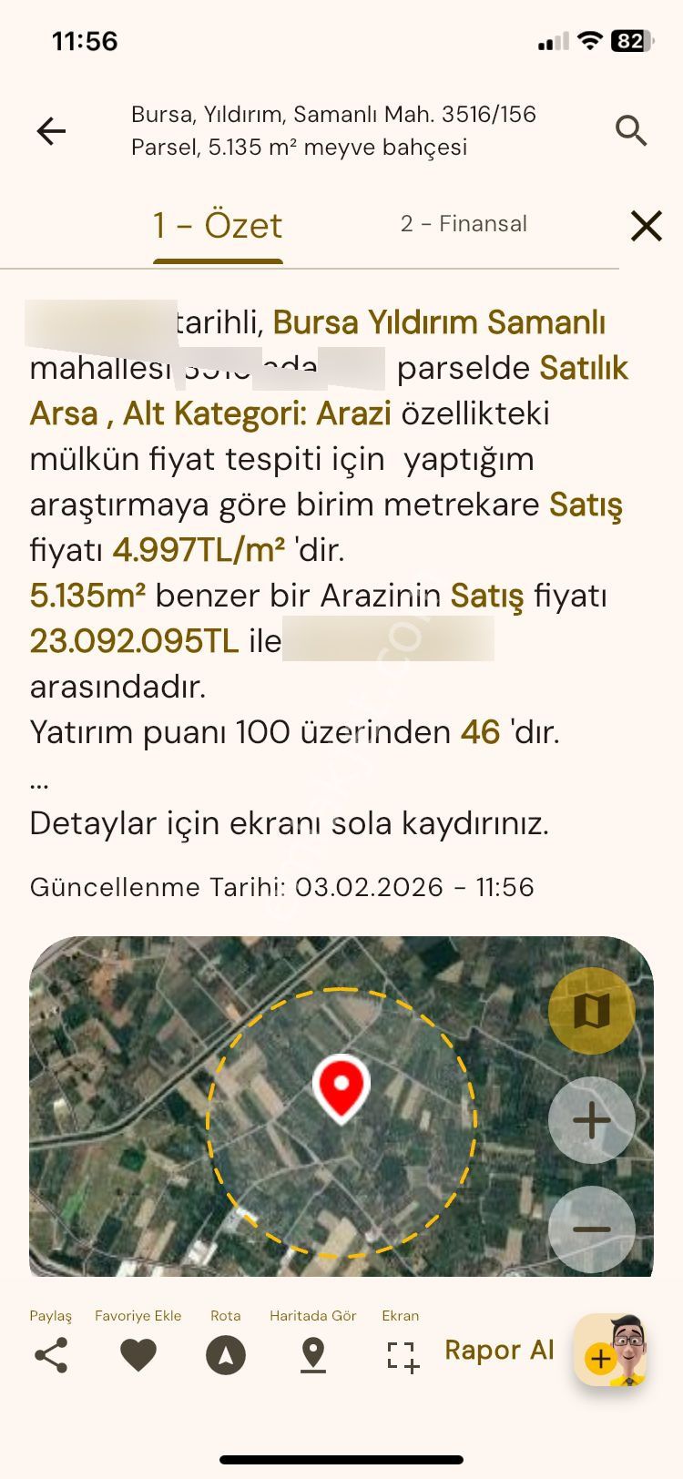 Yıldırım Samanlı`da Arazi - Görsel 10