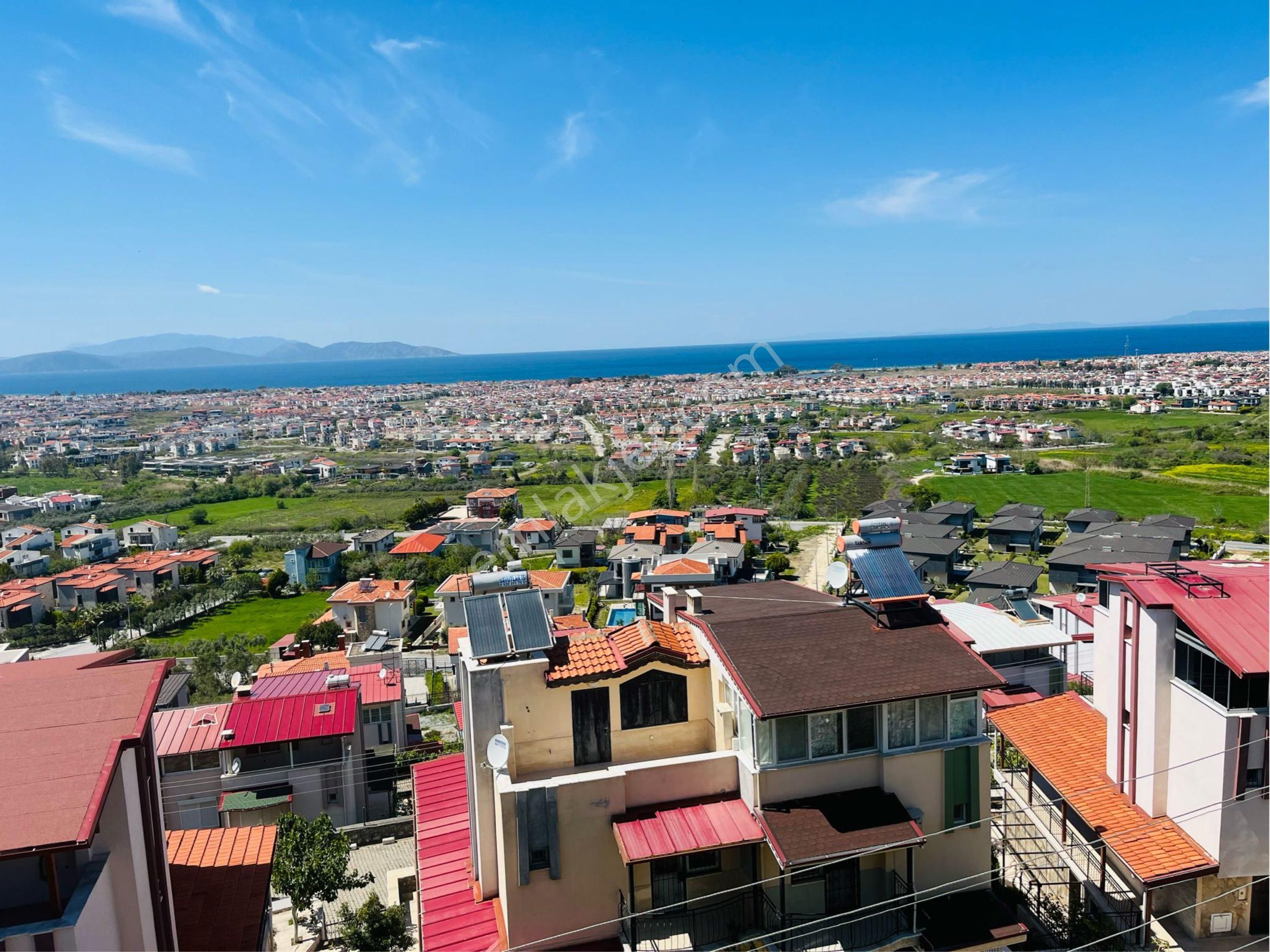 Güzelçamlı 5+2 Full Deniz Manzaralı Bahçeli Villa - Görsel 14