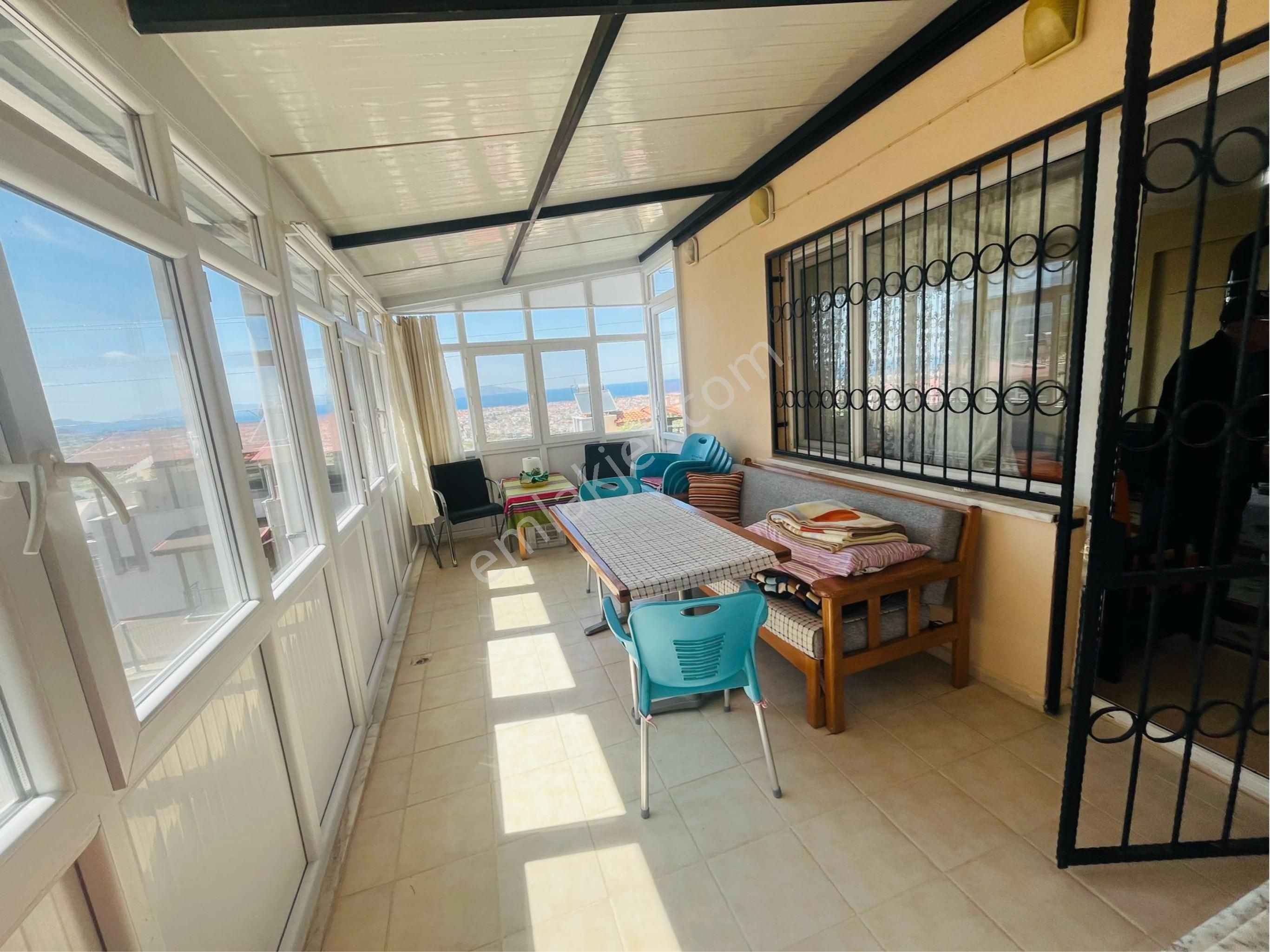 Güzelçamlı 5+2 Full Deniz Manzaralı Bahçeli Villa - Görsel 29