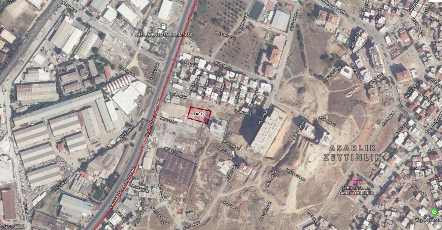 Menemen Asarlıkta Çanakkale Yoluna İkıncı Parsel İmarlı Arsa - Görsel 2