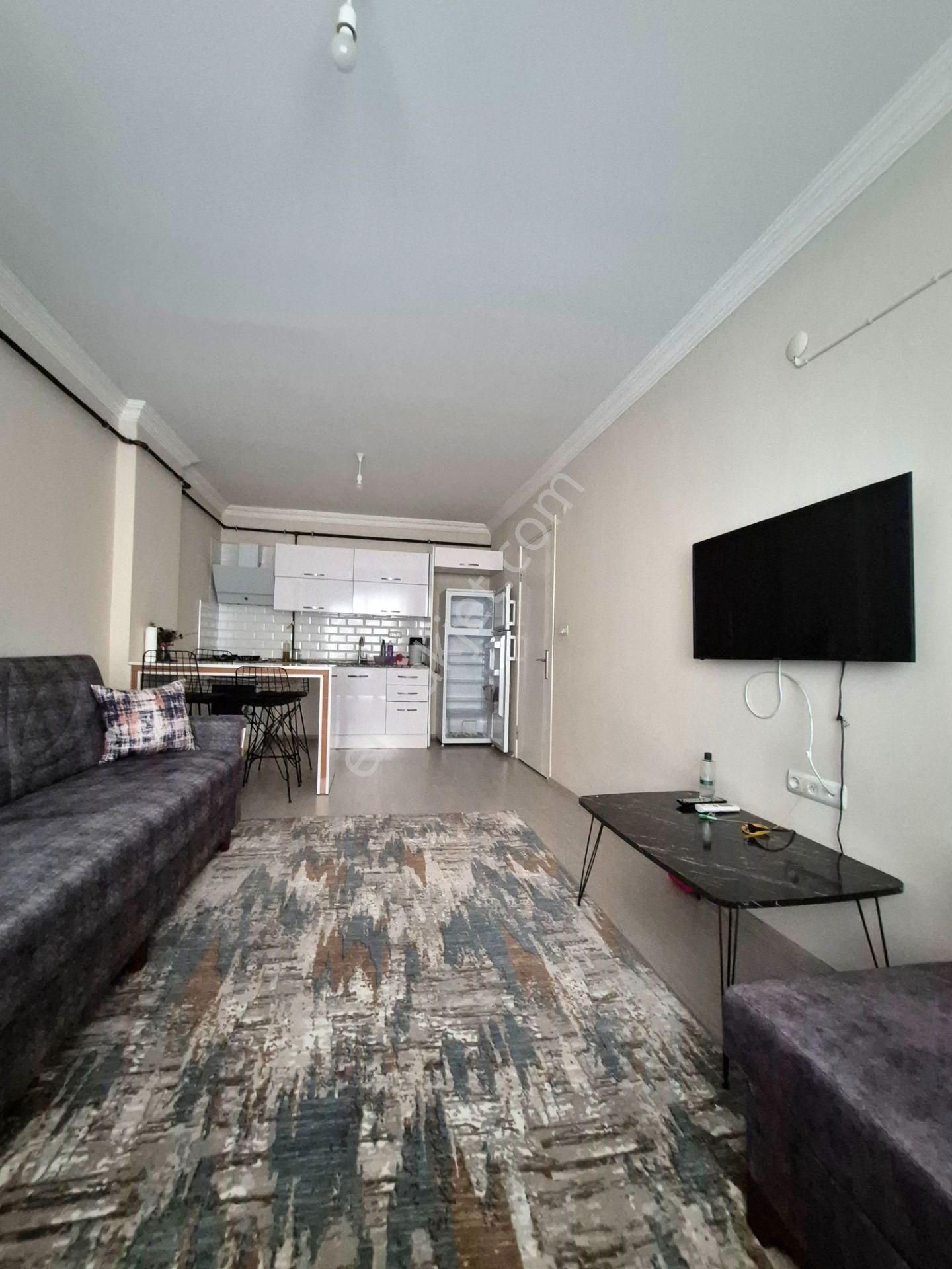 Çarşı Merkezde Doğalgazlı Eşyalı 1+1 Kiralık Geniş Daire - Görsel 9