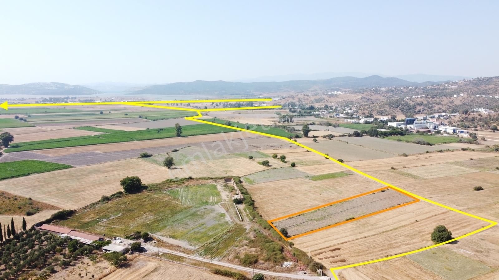 Milas Dörttepe Mahallesi Denize Yakın İmarlı 4023 M2 Arsa !!!