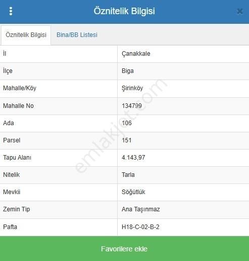 Çanakkale Biga Şirinköyde Denize Ve Merkeze Yakın Arazi - Görsel 2
