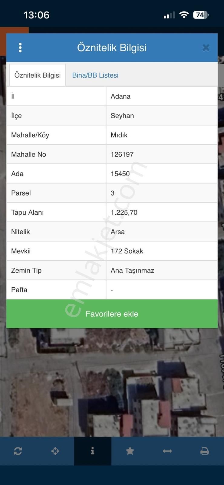 Rng' Den Mıdıkta 1.2 Emsal İnşaata Açık 600m² Arsa