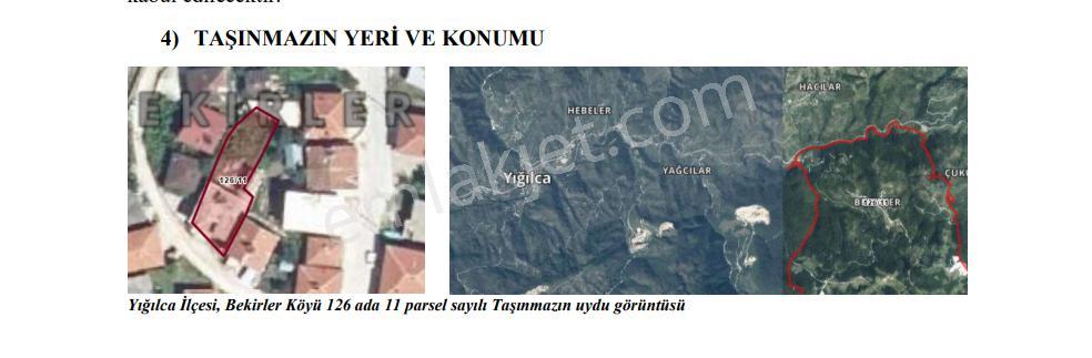 Düzce Yıgılca Müstakil Ev Tapu Sahibi Perta Emlak Ümit Tahmaz - Görsel 5