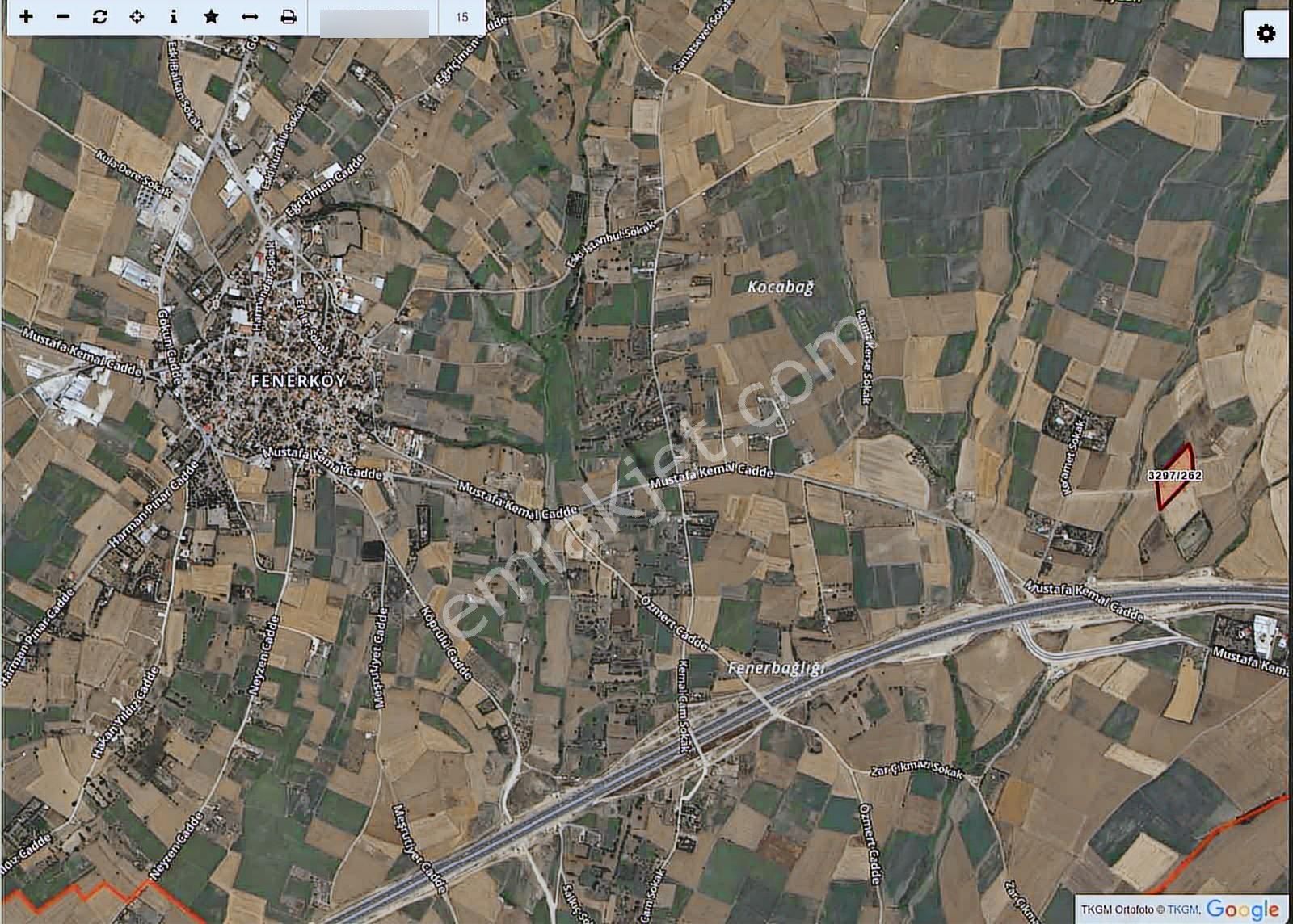 Silivri Fener Köyde 290m2 Hisseli Satılık Tarla