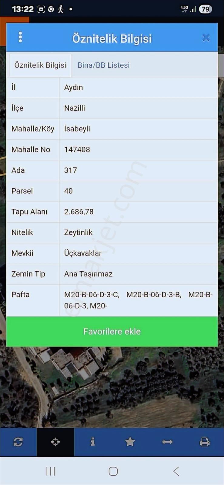 Aydın Nazilli İsabeyli İmar Sınırında Satılık Tarla Zeytinlik - Görsel 32