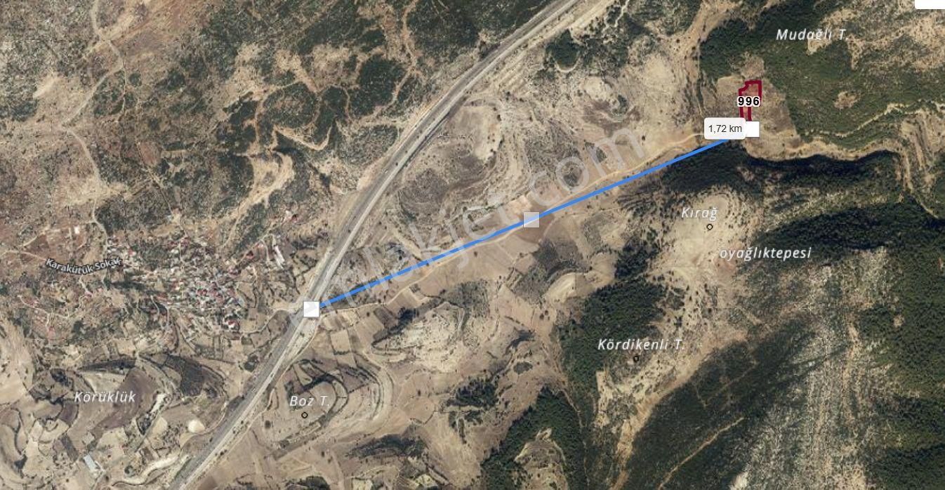 Mersin / Tarsus / Karakütük Köyü’nde Yatırım Değerli Satılık Tarla - Görsel 3