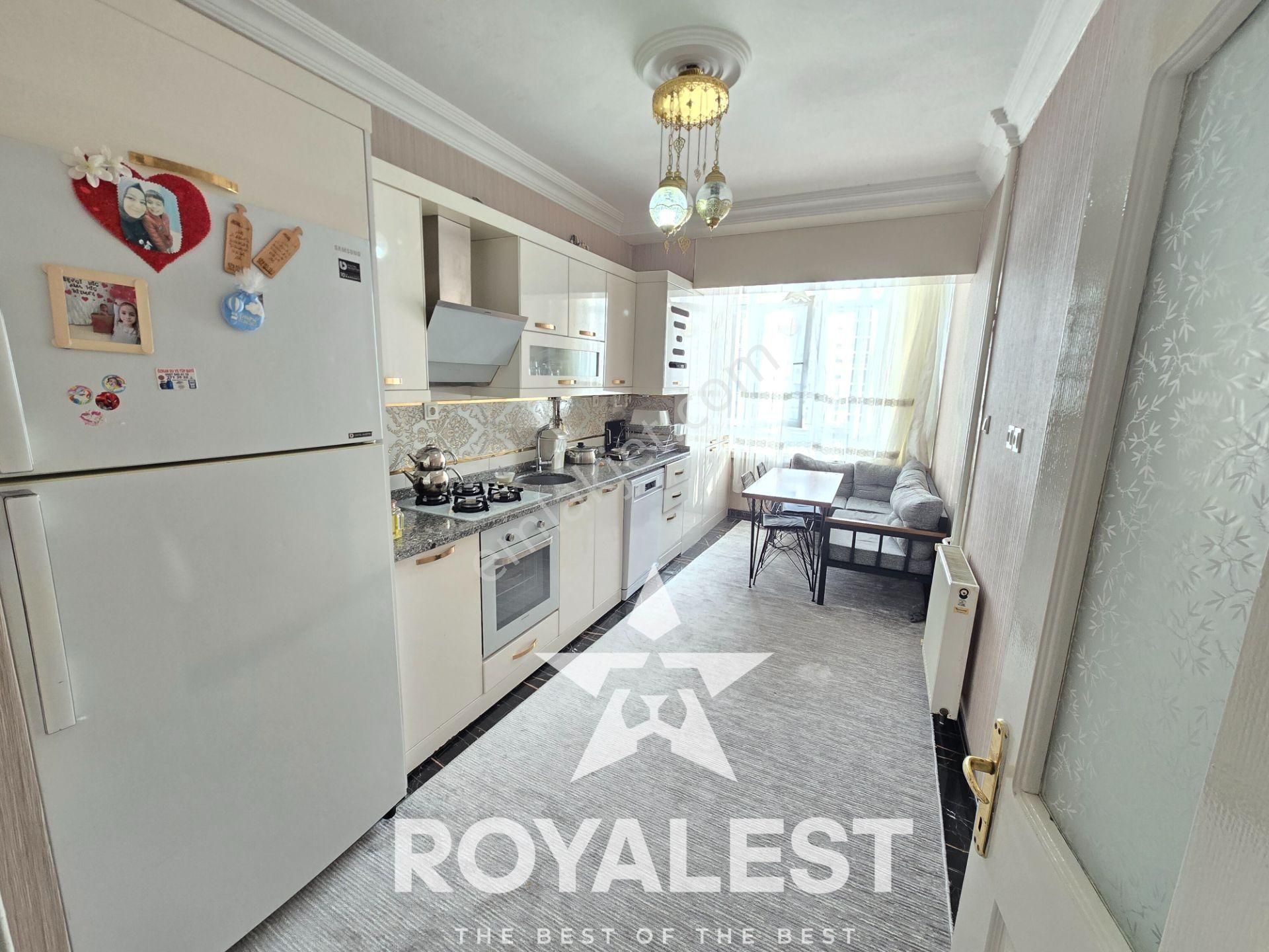 Royalest'ten Site İçi Ara Kat İskanlı Full Yapılı 3+1 !!!