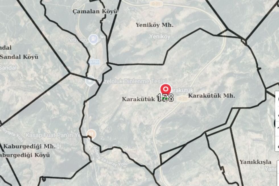 Mersin,tarsus, Karakutuk'te 1.800 M² Müstakil Tapulu Tarla – Uygun Fiyat - Görsel 4