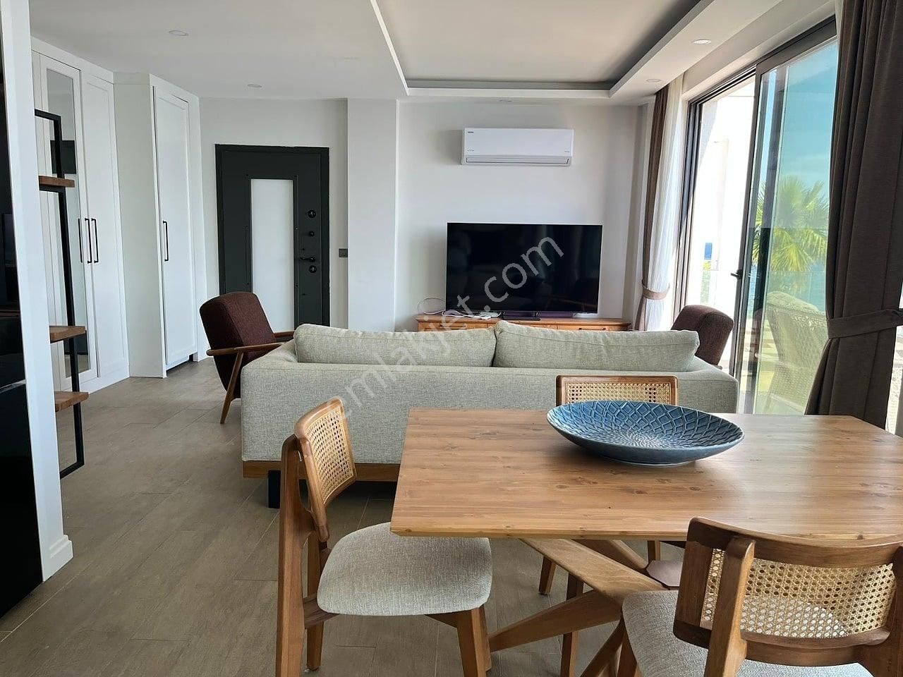 Yalı Evleri Sitesinde Eşyalı Kiralık 2+1 Daire | Tekce - Görsel 8