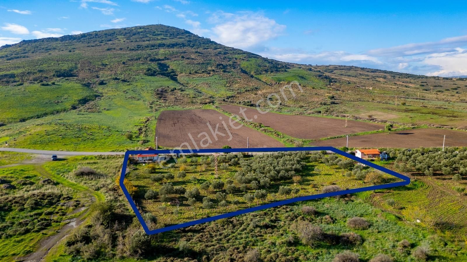 Foça Yenibağarası Mahallesinde Satılık Tarla Ve Ev - Görsel 22