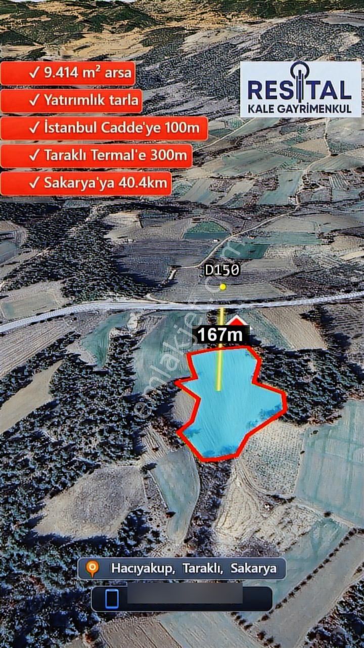 Sakarya Taraklı'da Yatırımlık Tarla - Görsel 6