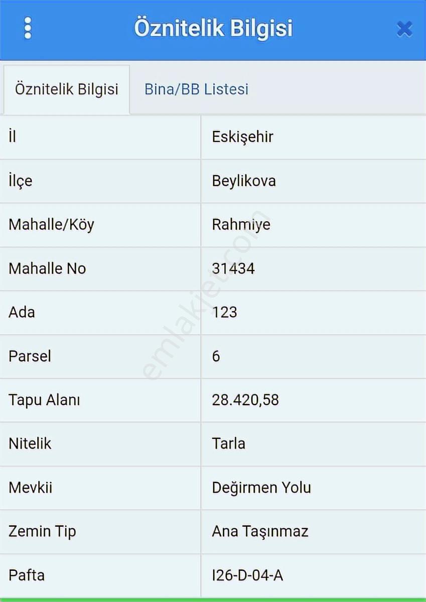 Özbey'den | Beylikova-rahmiye | Sulu Tarım Arazileri | - Görsel 4