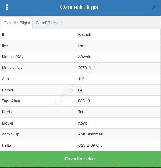 Golden Restate'den İzmit Süverler'de Satılık Yatırımlık Arsa - Görsel 2