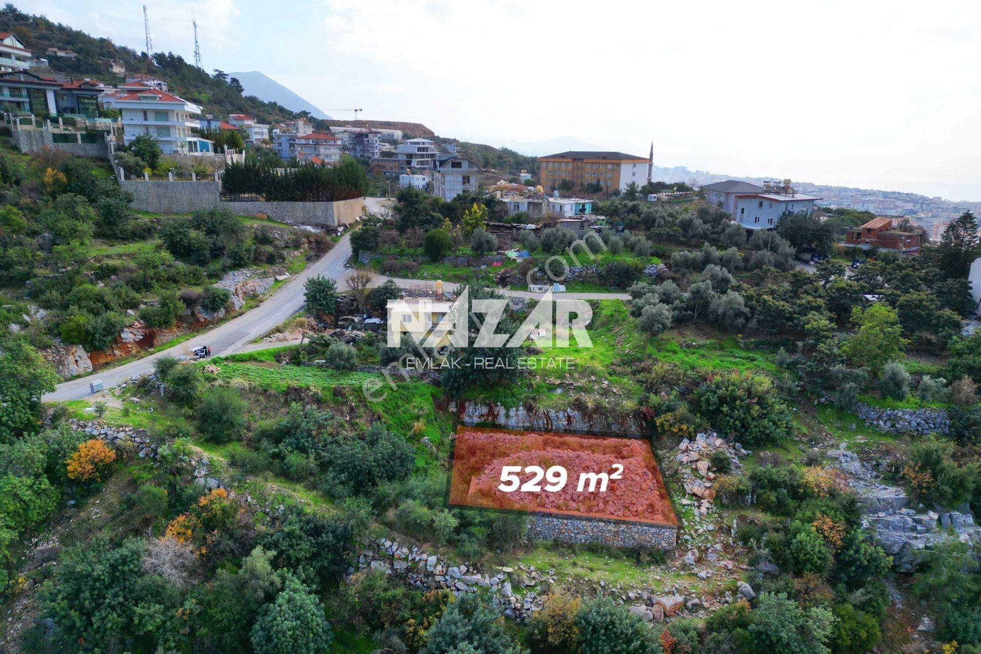 Alanya Cikcilli’de 529 M² Satılık İmarlı Arsa - Görsel 4