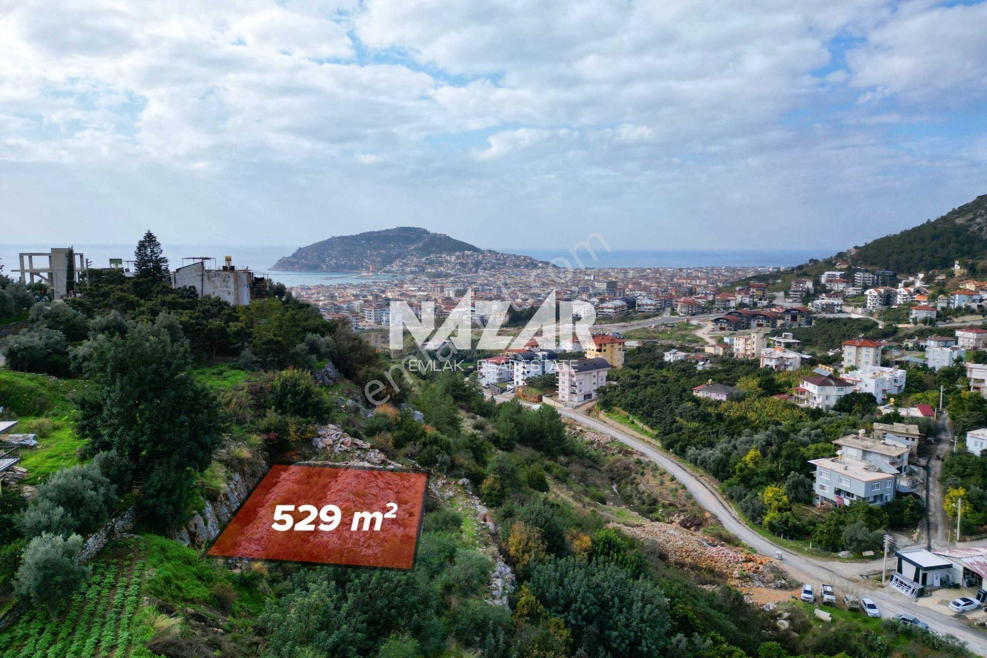 Alanya Cikcilli’de 529 M² Satılık İmarlı Arsa - Görsel 3