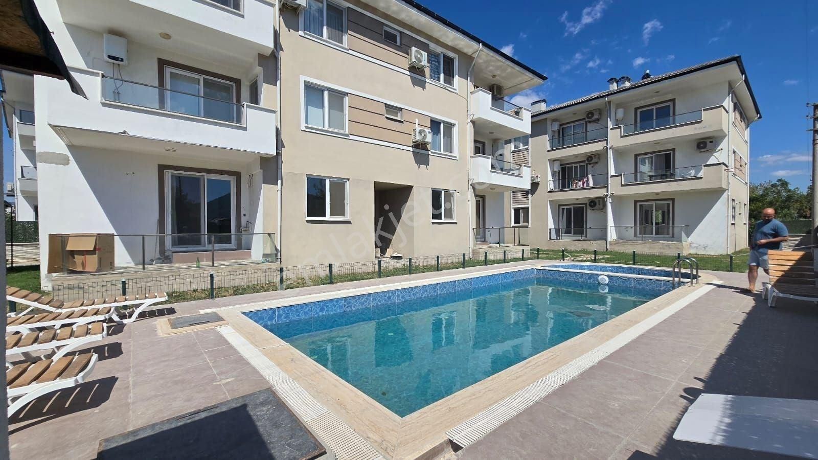 Havuzlu Site İçinde, Hastaneye Yakın Satılık 1+1 | Dalaman - Görsel 6