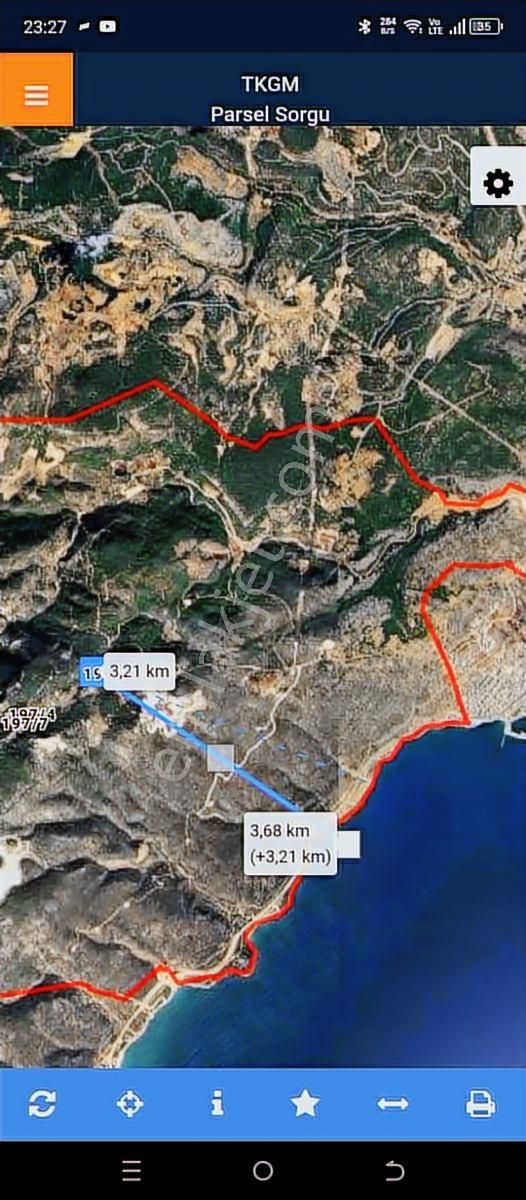 Mersin Silifke Taşucunda Doga Manzaralı Arsa - Görsel 2