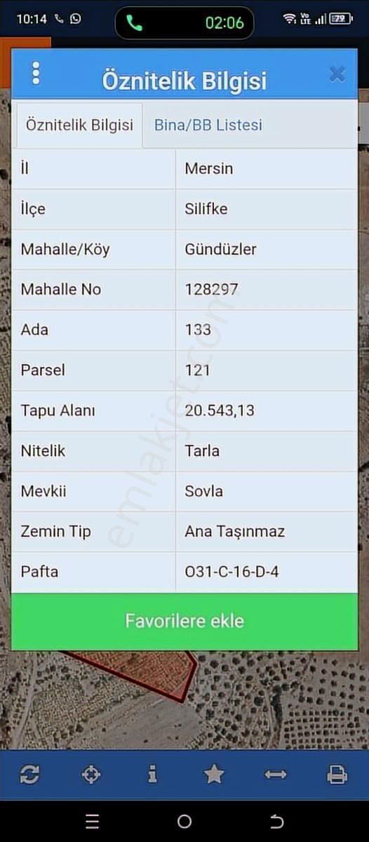 Silifke Gündüzler Köyünde Satılık Bahçe Ve Bağ. - Görsel 5
