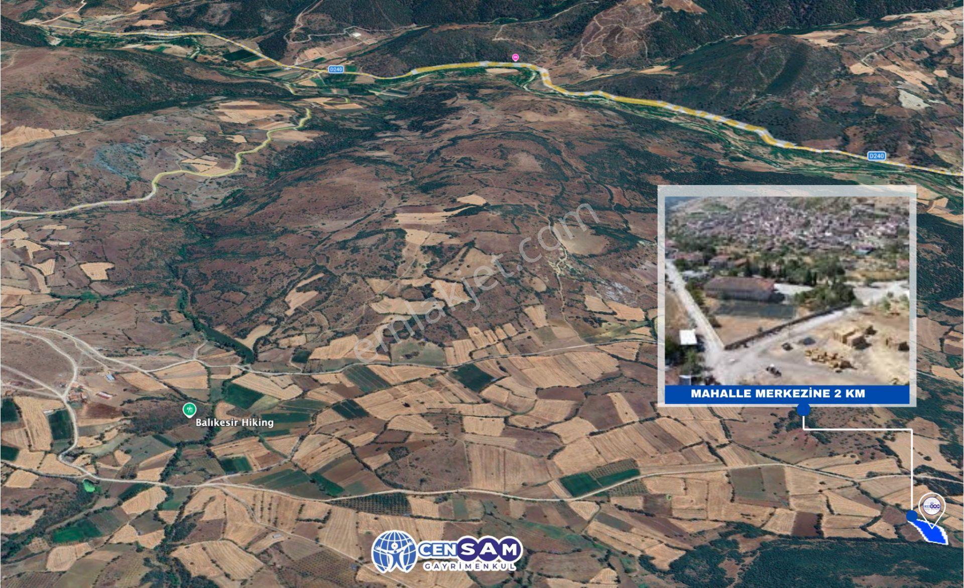 Balıkesir Sındırgıda 3.961 M2 Asfalt Yol Kenarı Düz Fırsat Arazi