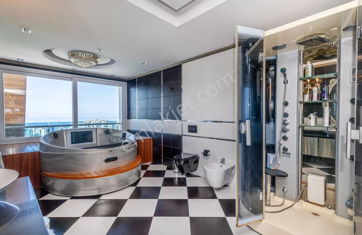 Alanya / Mahmutlar’da Kral Dubleks | 3+1 | Özel Jakuzi & Tam Aktiviteli Site - Görsel 34