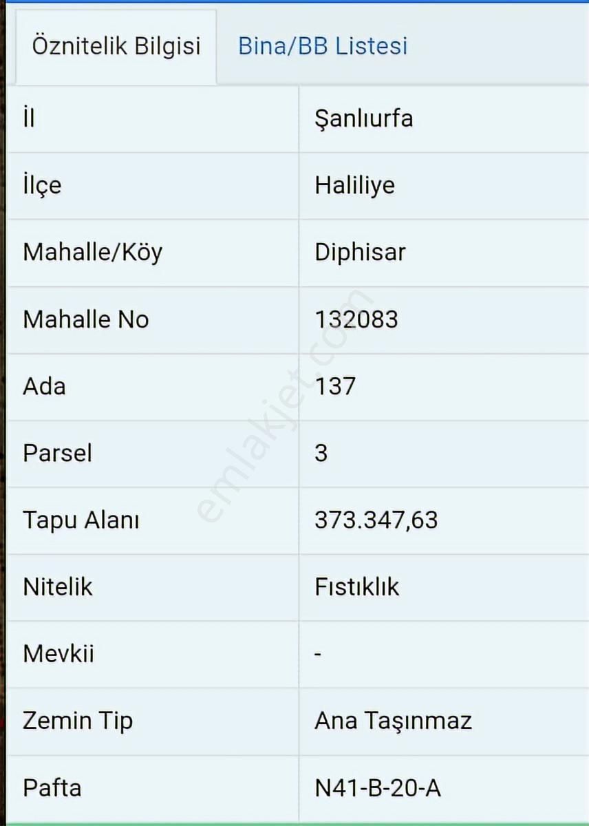 Geylani Emlaktan Fıstıklıkdiphisar50 Dönüm 40 Veya 50 Yaş Arası
