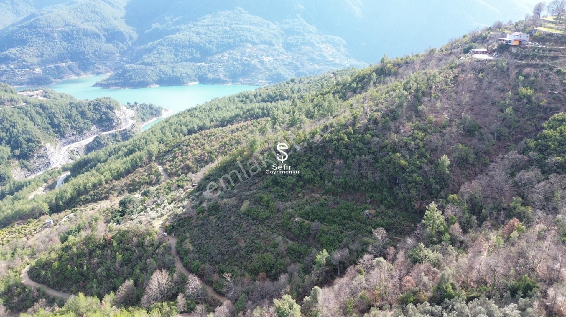 Alanya Akçatı'da Manzaralı 7.500 Metrekare Satılık Tarla - Görsel 6