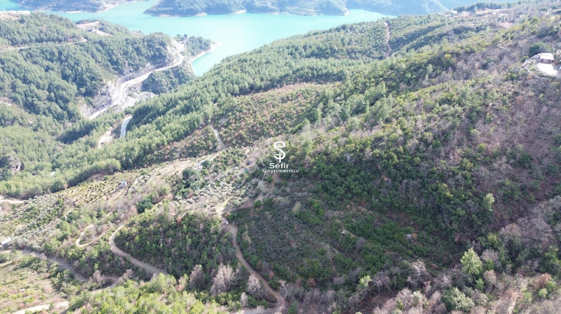 Alanya Akçatı'da Manzaralı 7.500 Metrekare Satılık Tarla - Görsel 9
