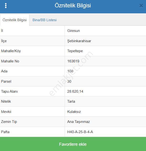 Giresun Şebinkarahisar Tepeltepe Köyünde 28.620 M² Tarla Satılıktır - Görsel 7
