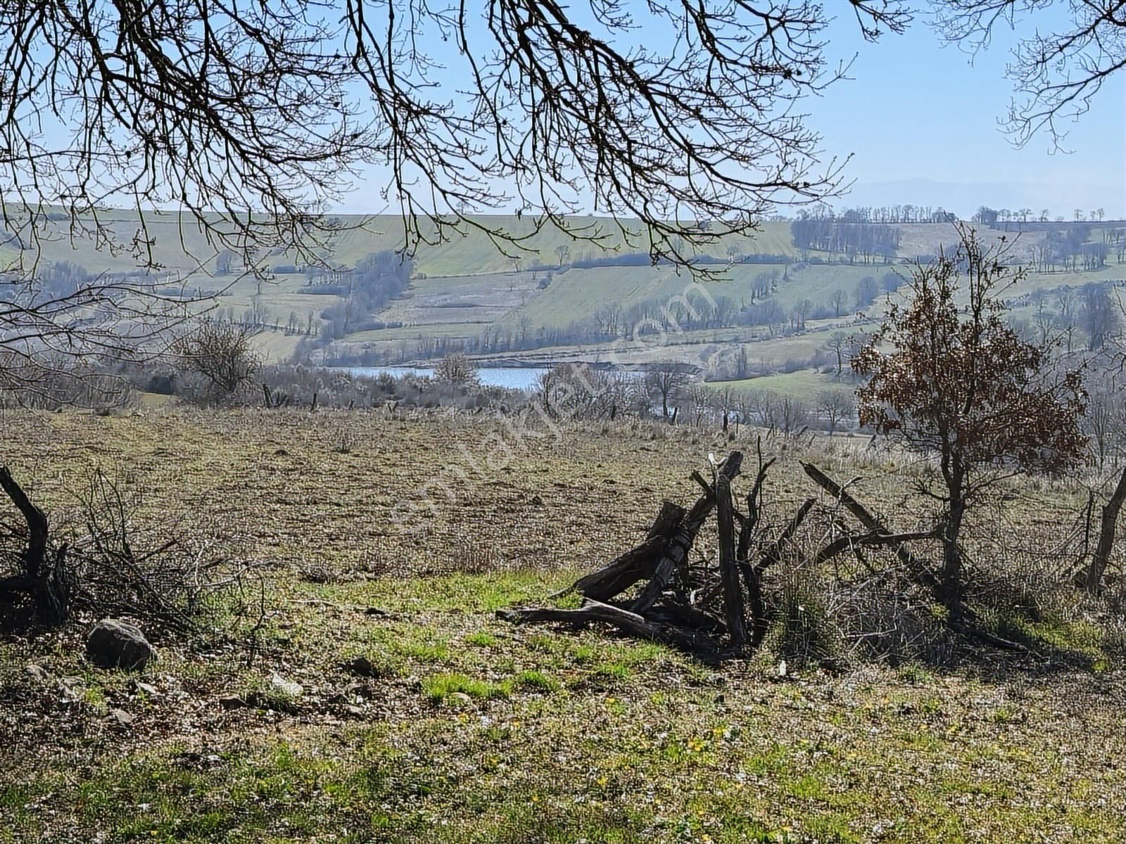 Çanakkale Çan Karadağ Köyünde Muhteşem Göl Manzaralı Arazi - Görsel 2