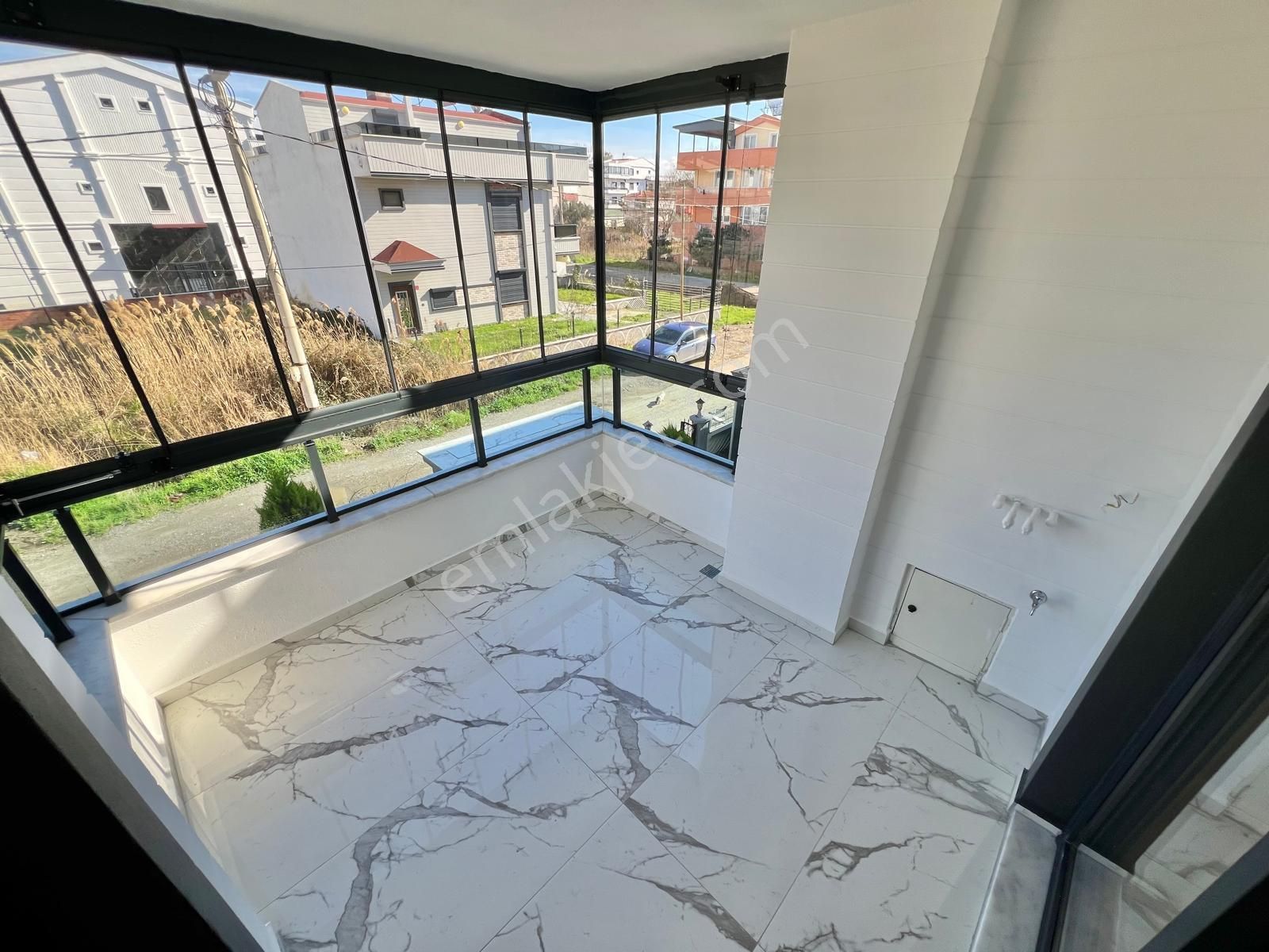 ➤➤herdem'den Akçayda Yerden Isıtmalı Ön Cephe Geniş Balkonlu 1+1 Daire - Görsel 12