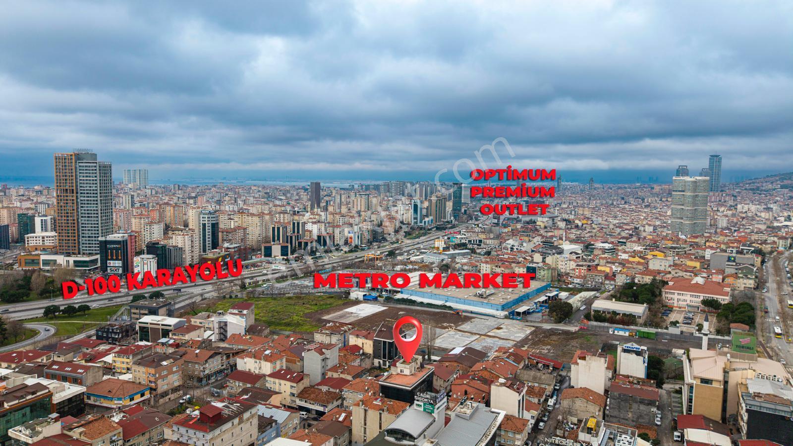 Ataşehir 'de Palladium Avm Ye Komşu Kiralık Komple Plaza - Görsel 5