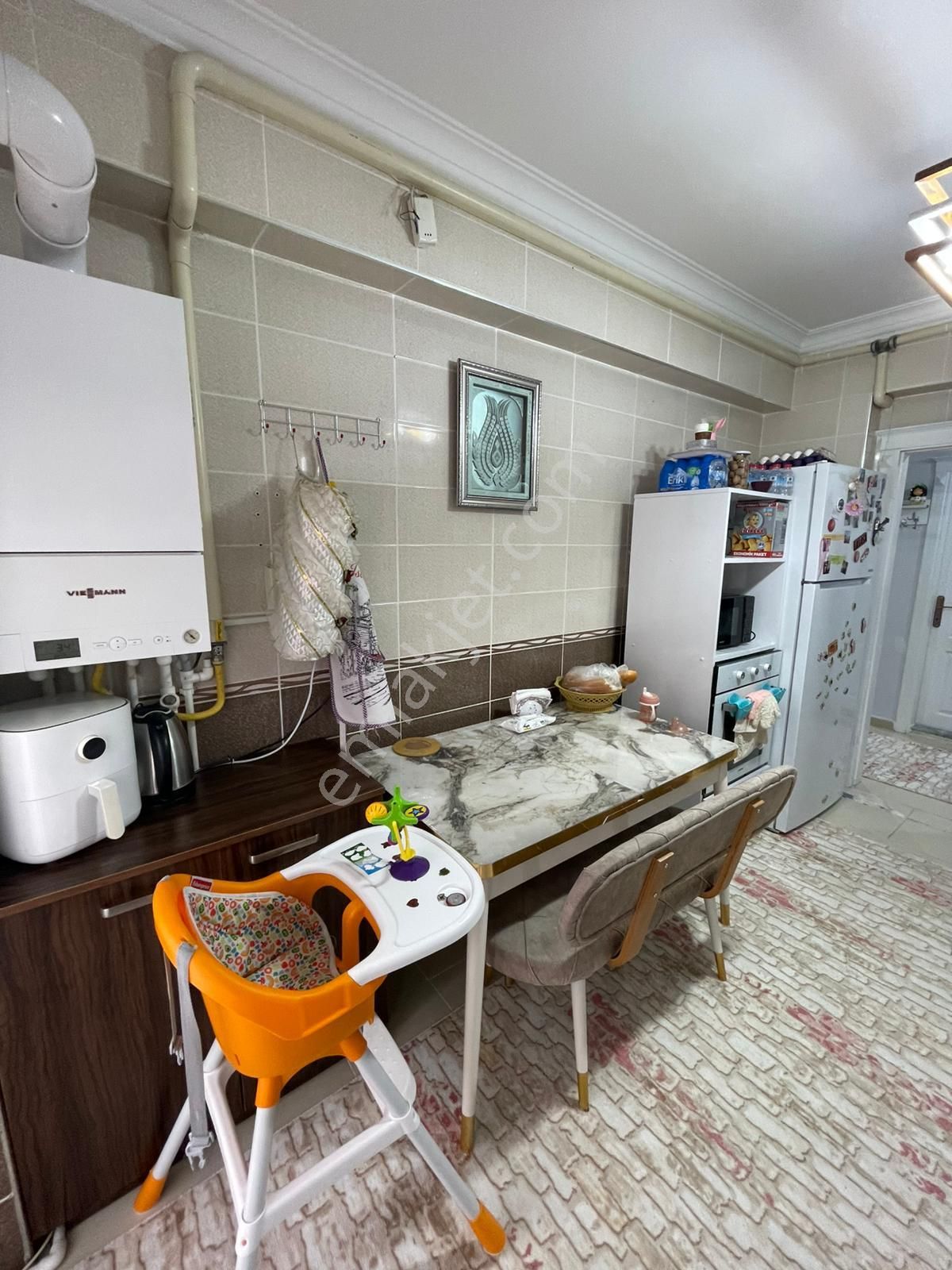 Afyon Üçok Emlaktan Mareşal F Çakmak Mah Satılık 3+1 Temiz Bakımlı Daire - Görsel 12