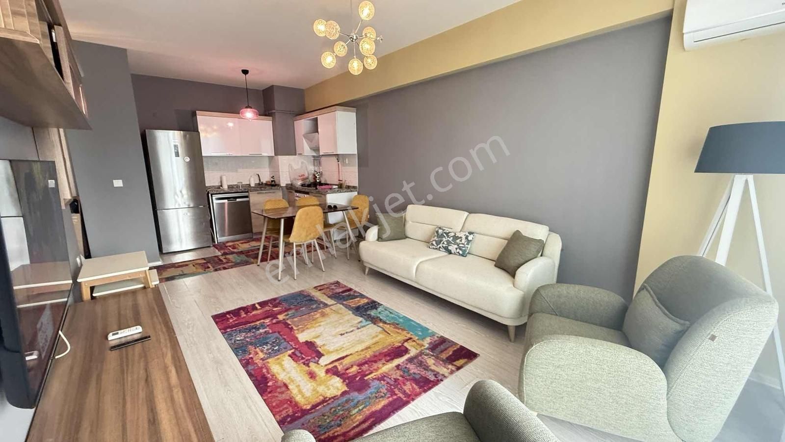 İsmetpaşa Yanyalı Konutları 1+1 Full Eşya Kapalı Otopark - Görsel 27