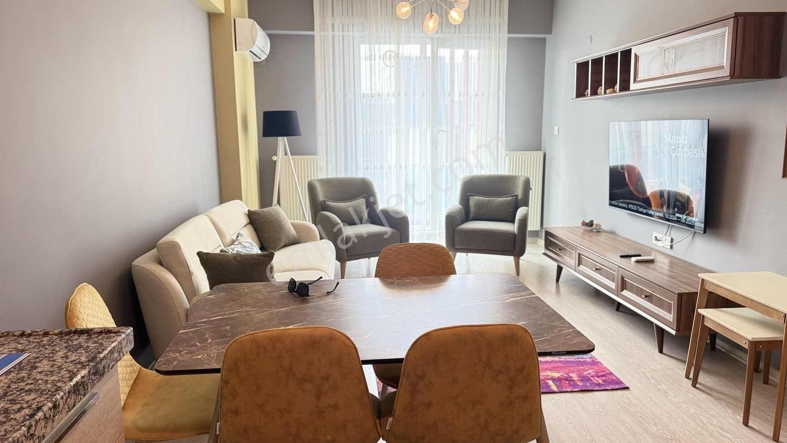 İsmetpaşa Yanyalı Konutları 1+1 Full Eşya Kapalı Otopark - Görsel 11