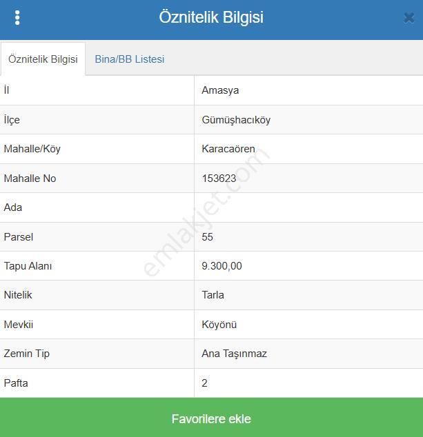 Amasya Gümüşhacıköyü Karacaören Köyünde 9.300 M² Tarla Satılıktır - Görsel 7