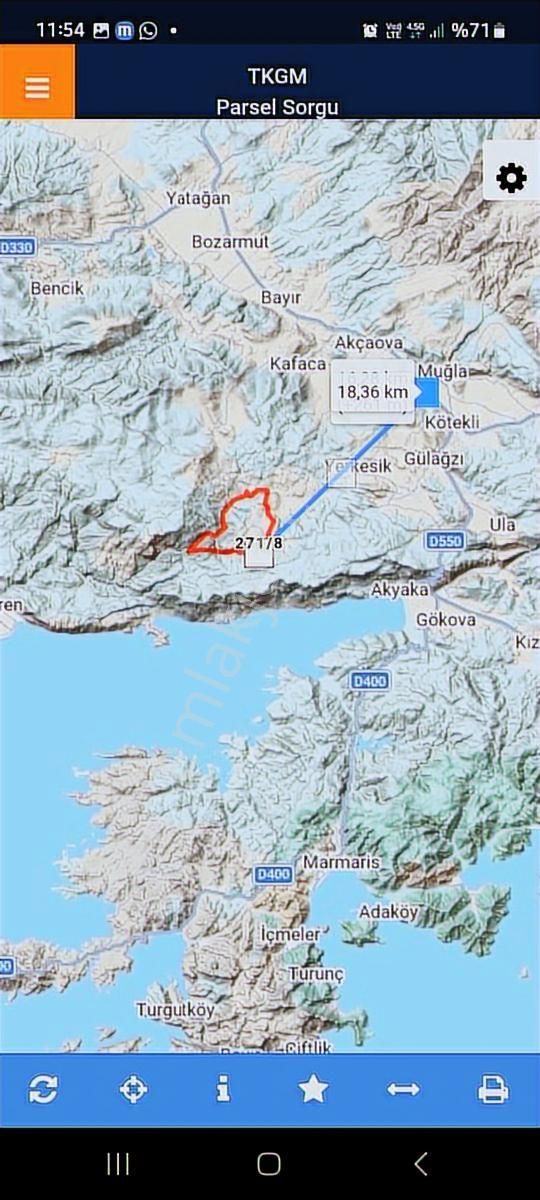 Akyaka-akbük Hattında! 3031m2 Yatırımlık Satılık Arazi... - Görsel 2