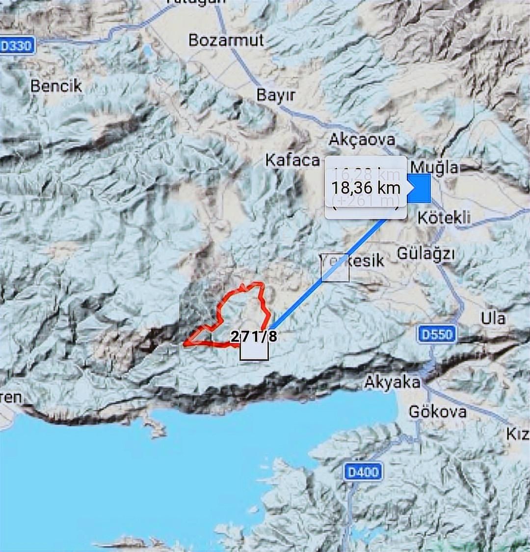 Akyaka-akbük Hattında! 3031m2 Yatırımlık Satılık Arazi... - Görsel 15
