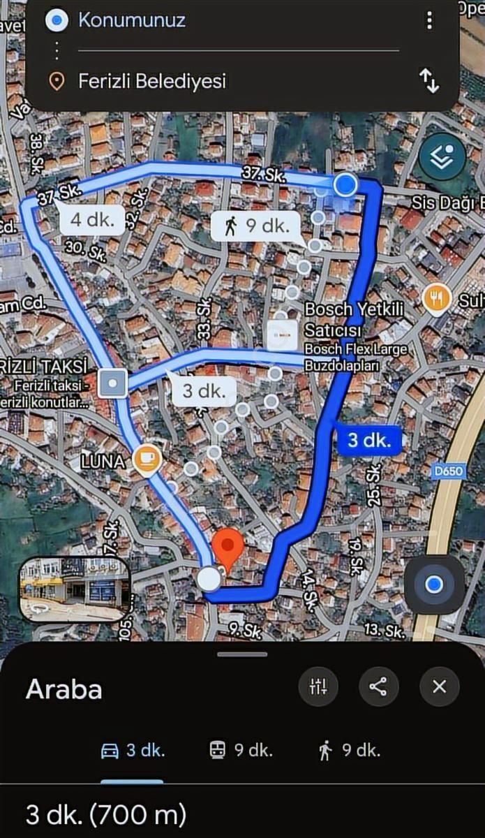 Realty World'dan Ferizli İnönü'de Arakat 90m2 Boş 2+1 Son Gün - Görsel 19