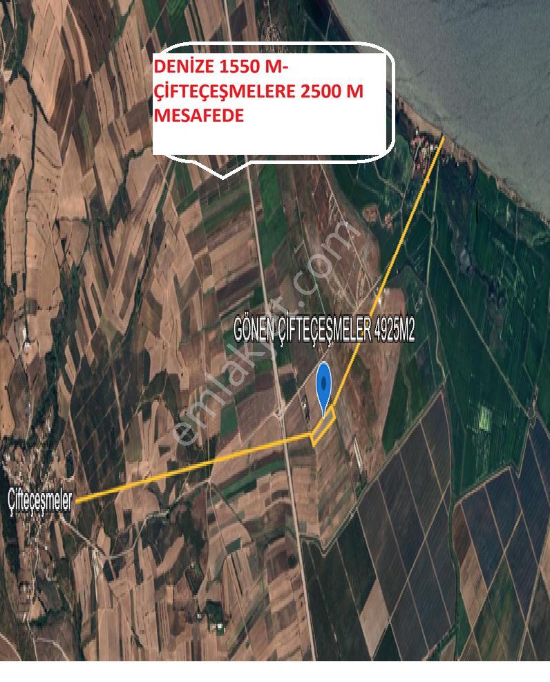Se&as Exclusıve: Gönen Çifteçeşmeler' De Yatırımlık Fırsat Arazi !!!