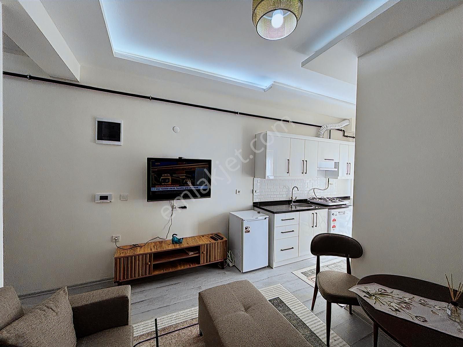 İzmir Kuruçeşme Mah. Sıfır Eşyalı Kiralık 1+1 Sıfır Daire - Görsel 16