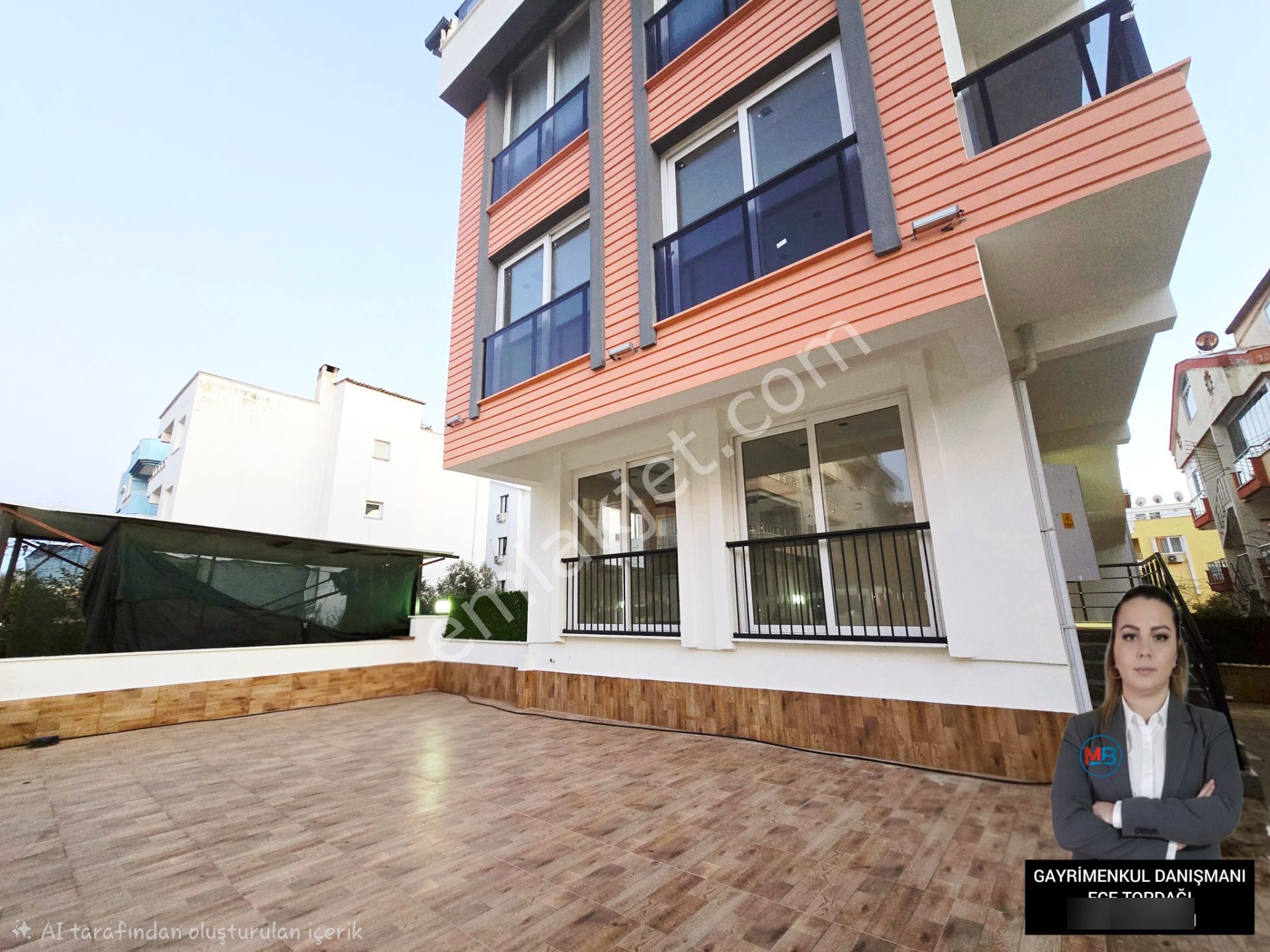 Didim'de Satılık 2+1 Yüksek Giriş Çarşıya Yakın Ön Cephe Sıfır Daire