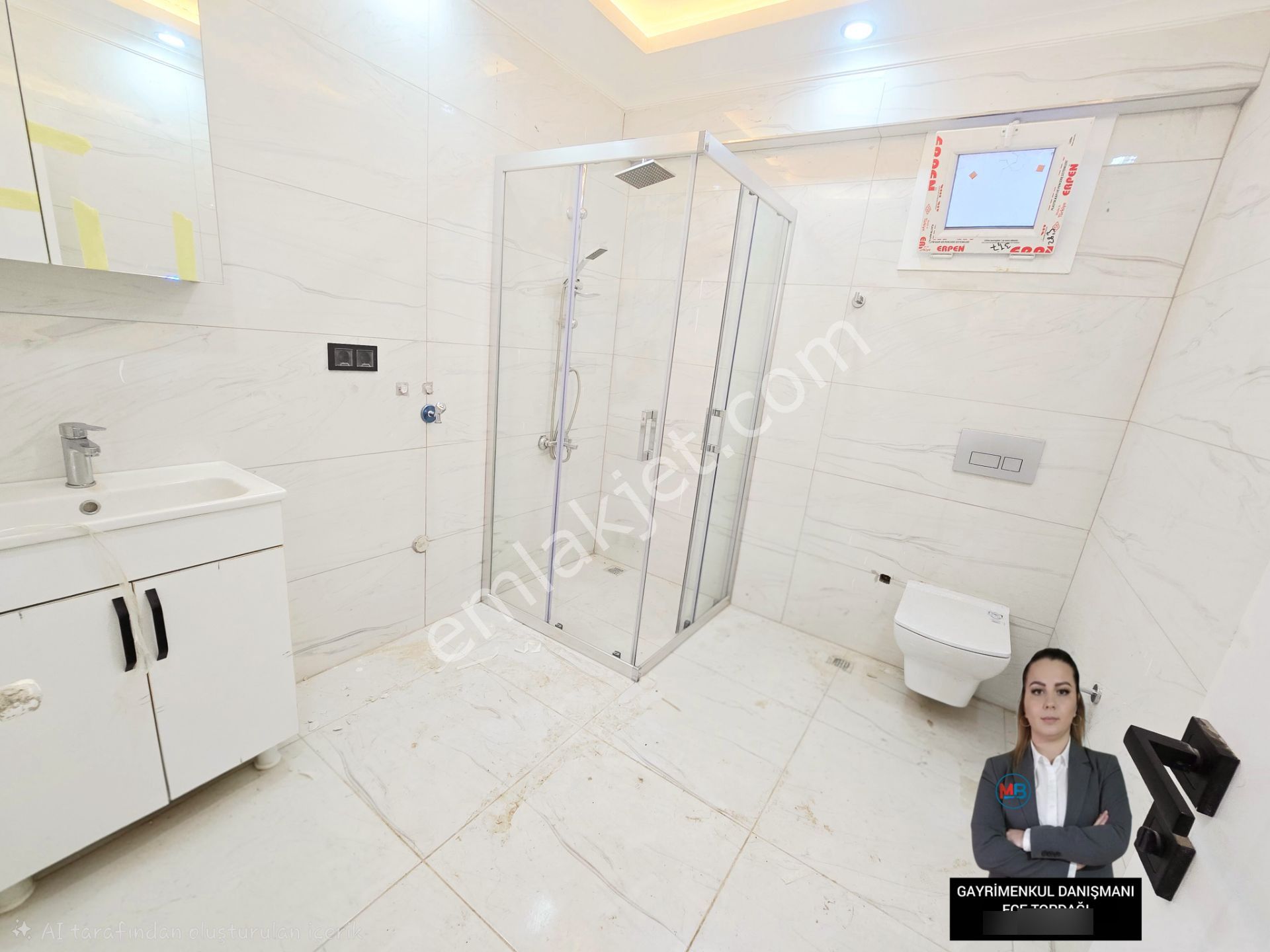 Didim'de Satılık 2+1 Yüksek Giriş Çarşıya Yakın Ön Cephe Sıfır Daire - Görsel 9