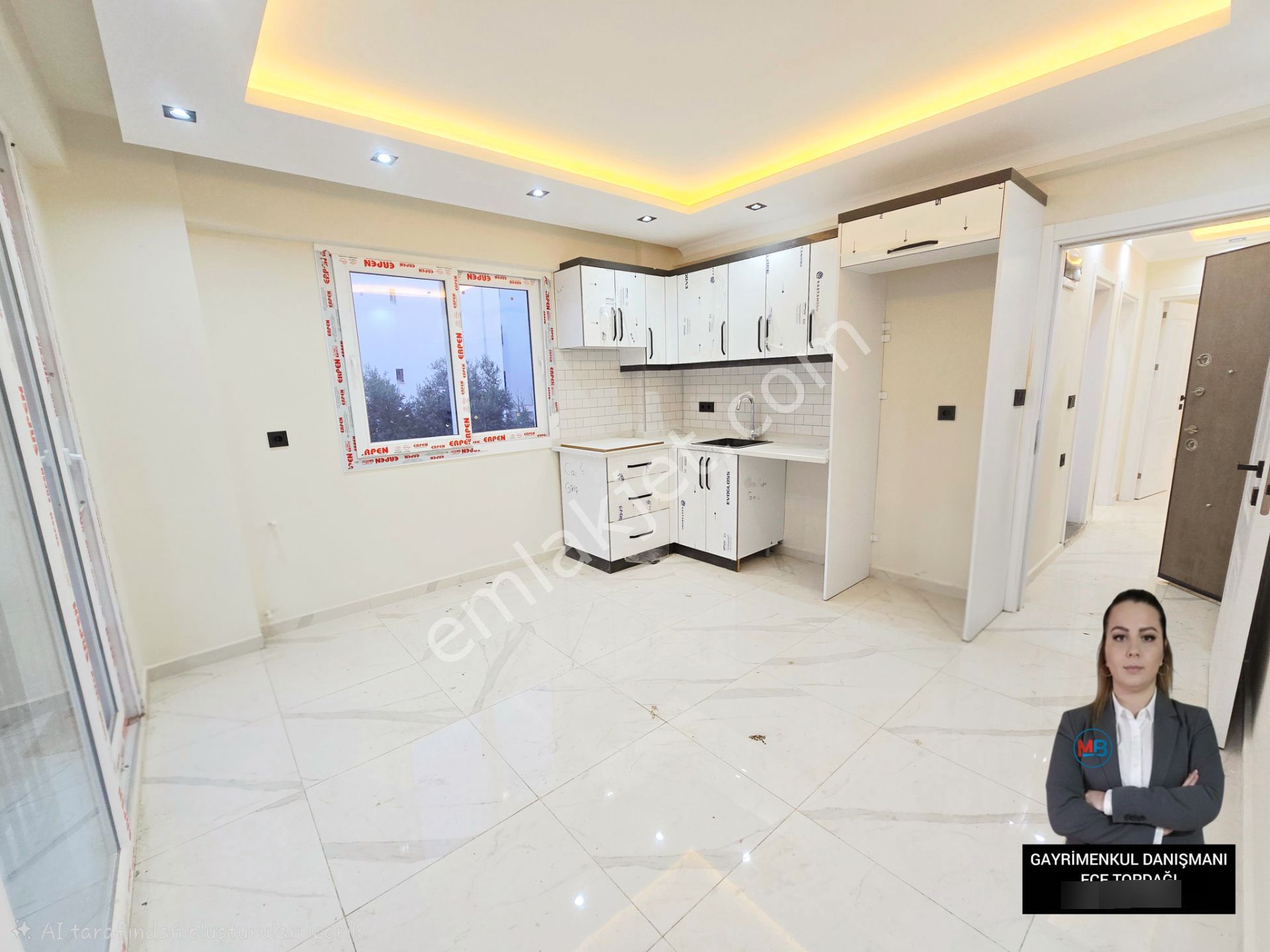 Didim'de Satılık 2+1 Yüksek Giriş Çarşıya Yakın Ön Cephe Sıfır Daire - Görsel 8