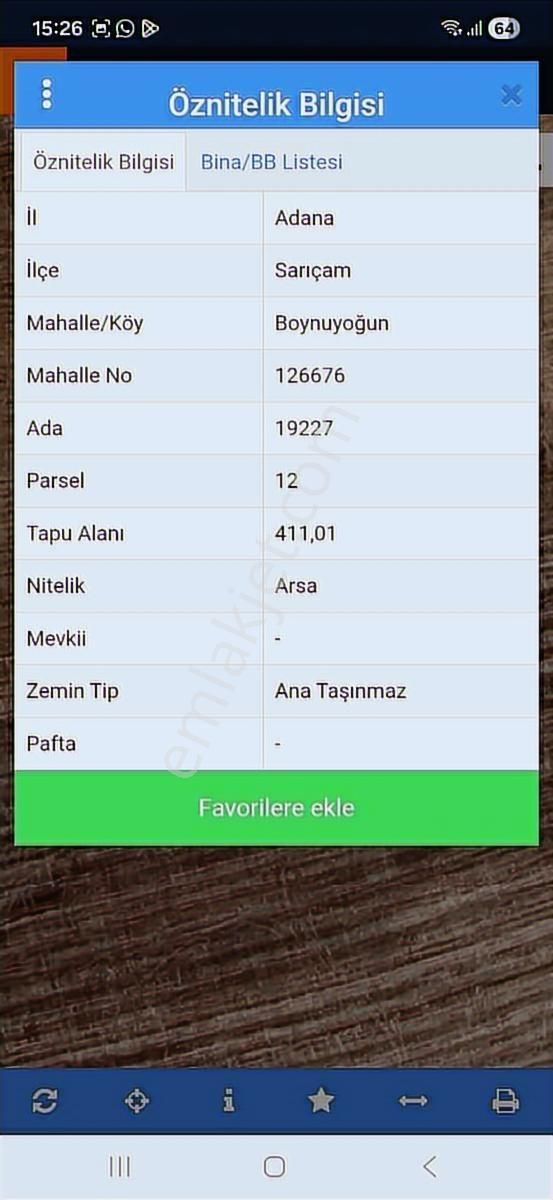 Boynuyoğun'da 411m² Tek Tapu, 4 Kata İmarlı. - Görsel 2