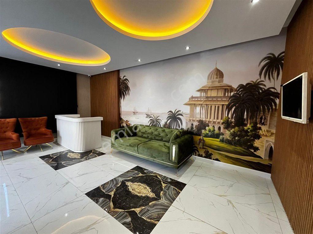 Alanya Avsallar Da Yatırım İçin Uygun Satılık 1+1 Fırsat Bahçeli Daire - Görsel 17